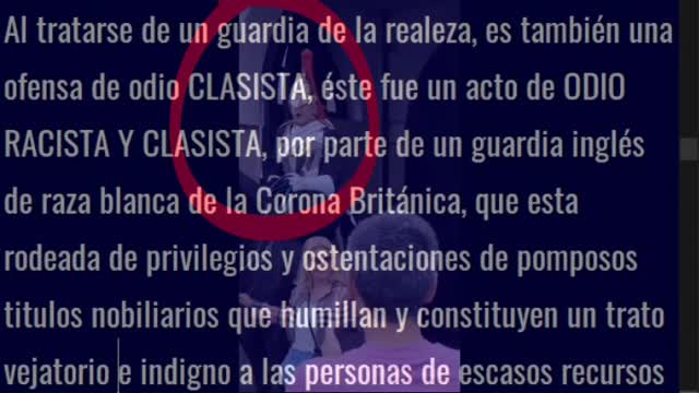 🇬🇧 EXIGIMOS DESPIDO DE GUARDIA REAL POR VIOLENCIA CONTRA MUJER.