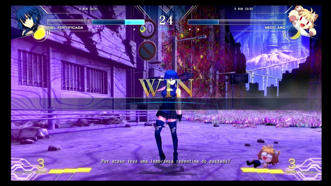 CIEL FORTIFICADA VS NECO-ARC - MELTY BLOOD TYPE LUMINA