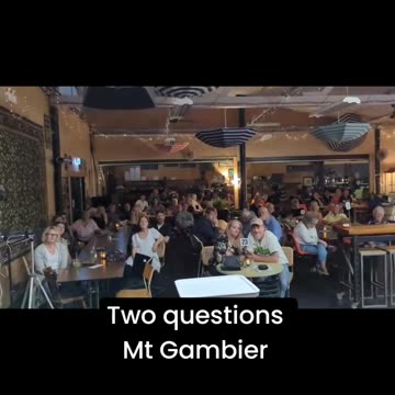 Two simple questions. Very telling answers.