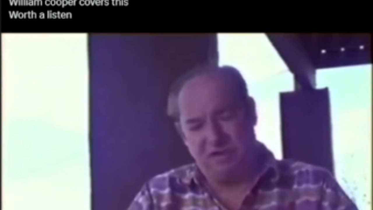 WILLIAM "BILL" COOPER - UFO HOAX (short-take)