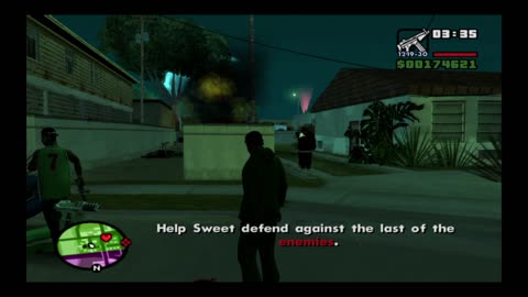 gta san andreas walkthrough 23, House party mission