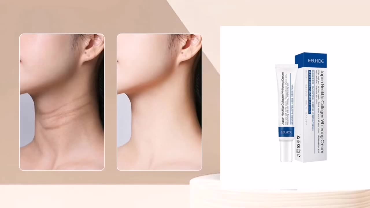 Neck Lines Protein Cream Neck Fine Lines Anti-aging Link In Description!