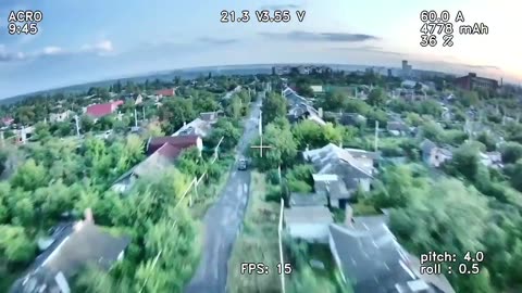 New Russian fiber-optic-line-guided FPV drone "Vandal" in use
