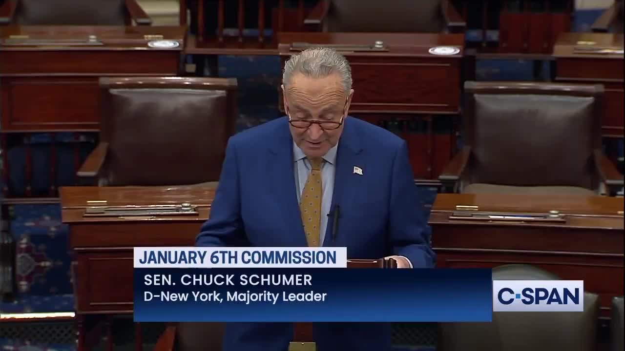 Chuck Schumer on January 6th Commission: "What the Republicans are doing is beyond crazy