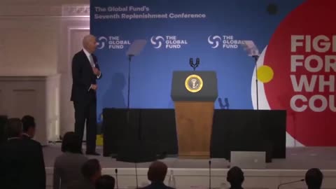 BUMBLING BIDEN MAKES A FOOL OF HIMSELF IN FRONT OF THE WHOLE ENTIRE WORLD