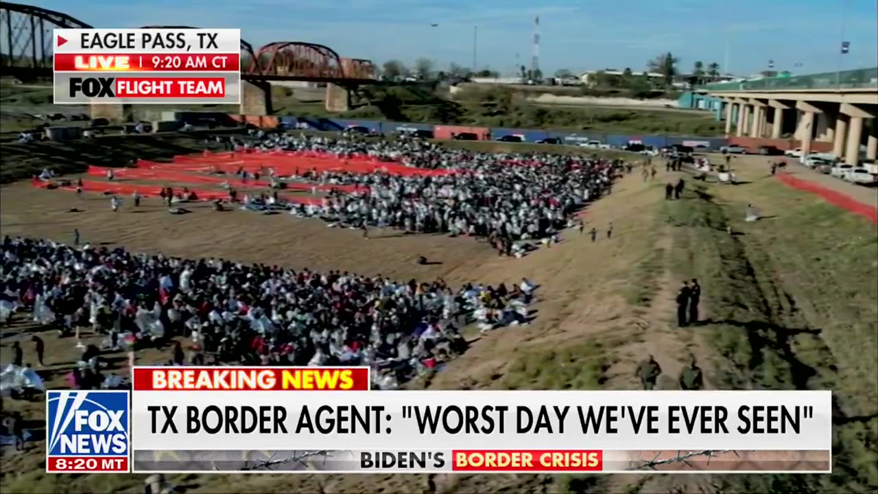 JUST IN - US border agents are calling this the "worst day we've ever seen"