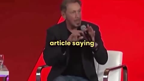 Larry Ellison on Journalists Criticizing Elon