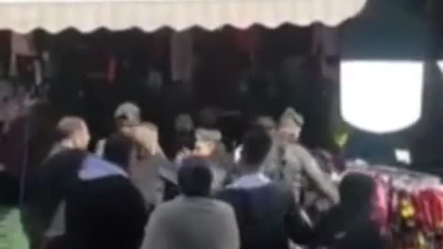 Conflict between civilian and Army personnel @Ukraine