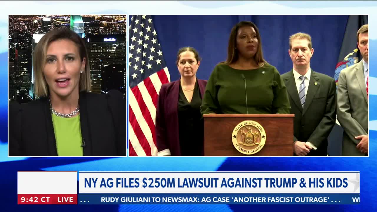 'She must think we're stupid': Trump lawyer dismantles New York AG Letitia James' lawsuit claims