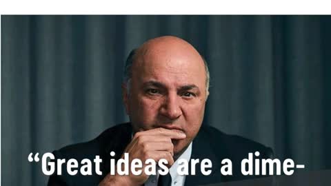 Great Ideas are a dime-a-dozen...