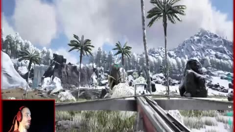 ARK Ep 5: Into the Snow Biome & a 115 Mammoth!