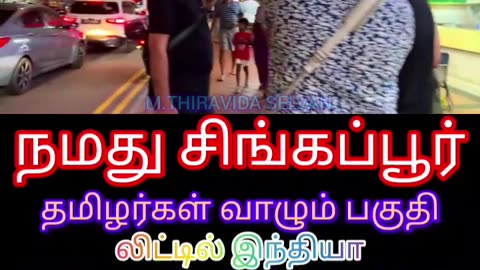 நமது சிங்கப்பூரில் தமிழர்கள் வாழும் பகுதி SINGAPORE TMS FANS M.THIRAVIDA SELVAN PART 4