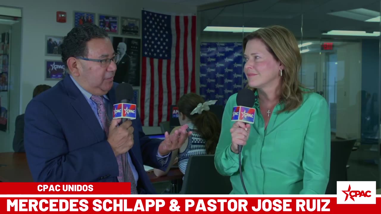 CPAC Unidos: Mercedes Schlapp & Pastor Jose Ruiz