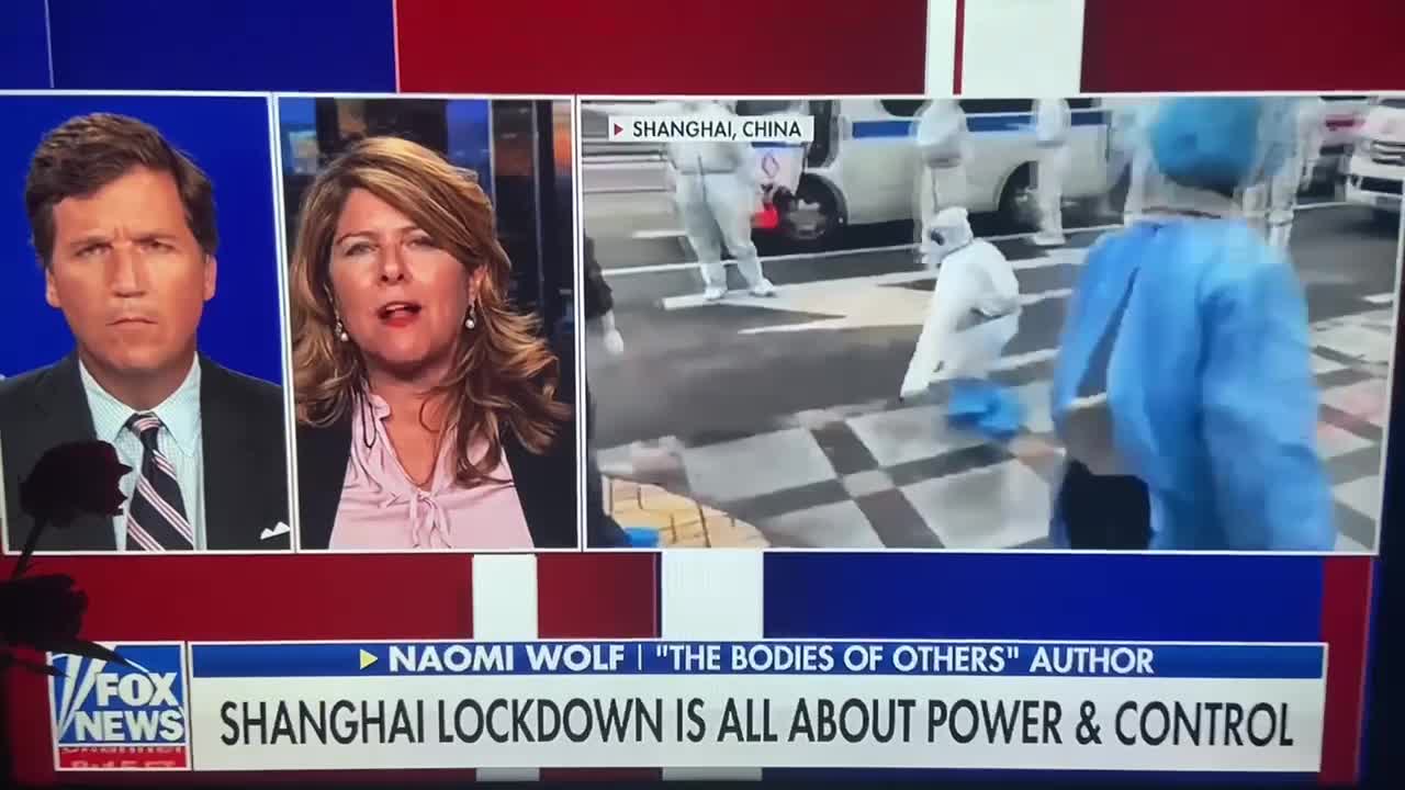 Dr Naomi Wolf, "they have a plan to have us all locked down"