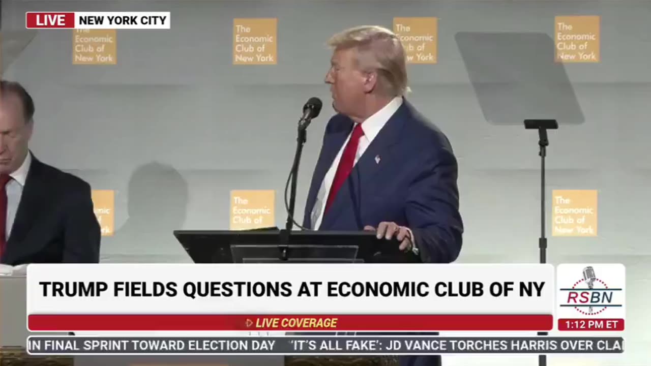 🚨Trump says if he wins he will lift sanctions on Russia and Iran