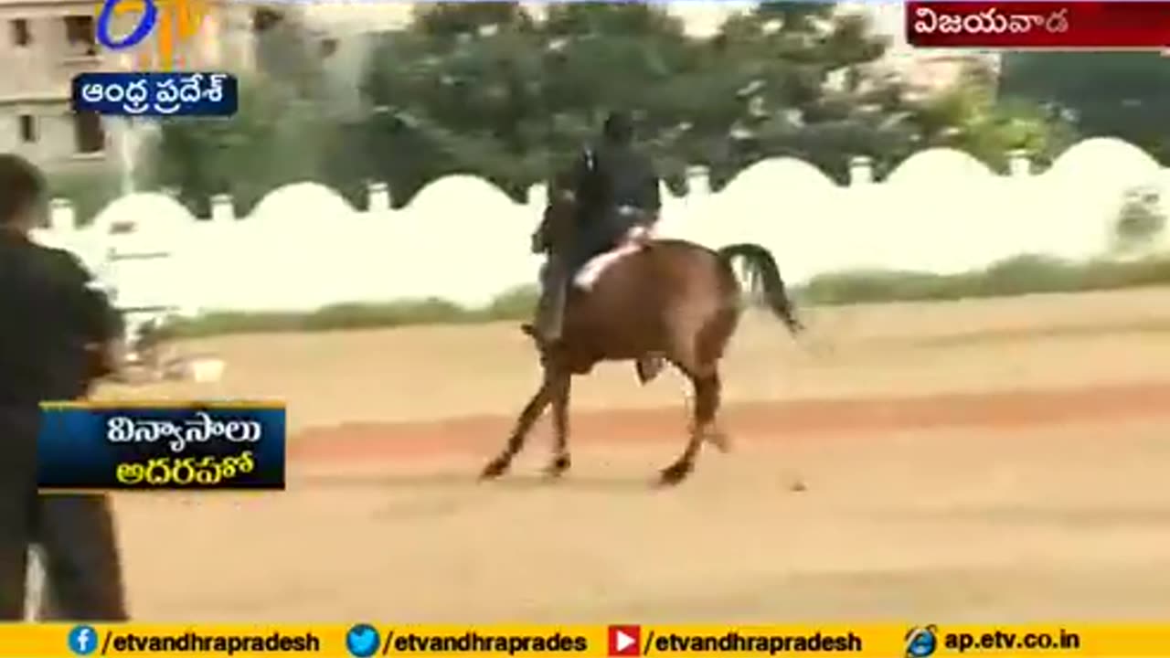 NCC Students Gearing up for Republic Day | Through Horse Riding Practice