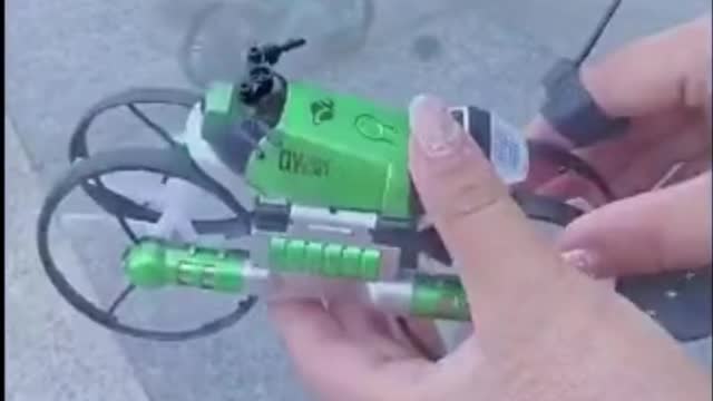 DRONE CONTROLED THROUGH GLOVE