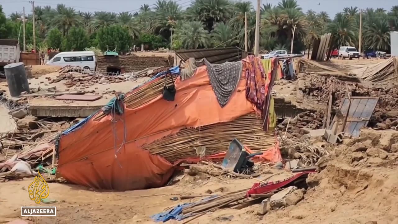 Hundreds of homes destroyed in heavy rains & flooding in Sudan