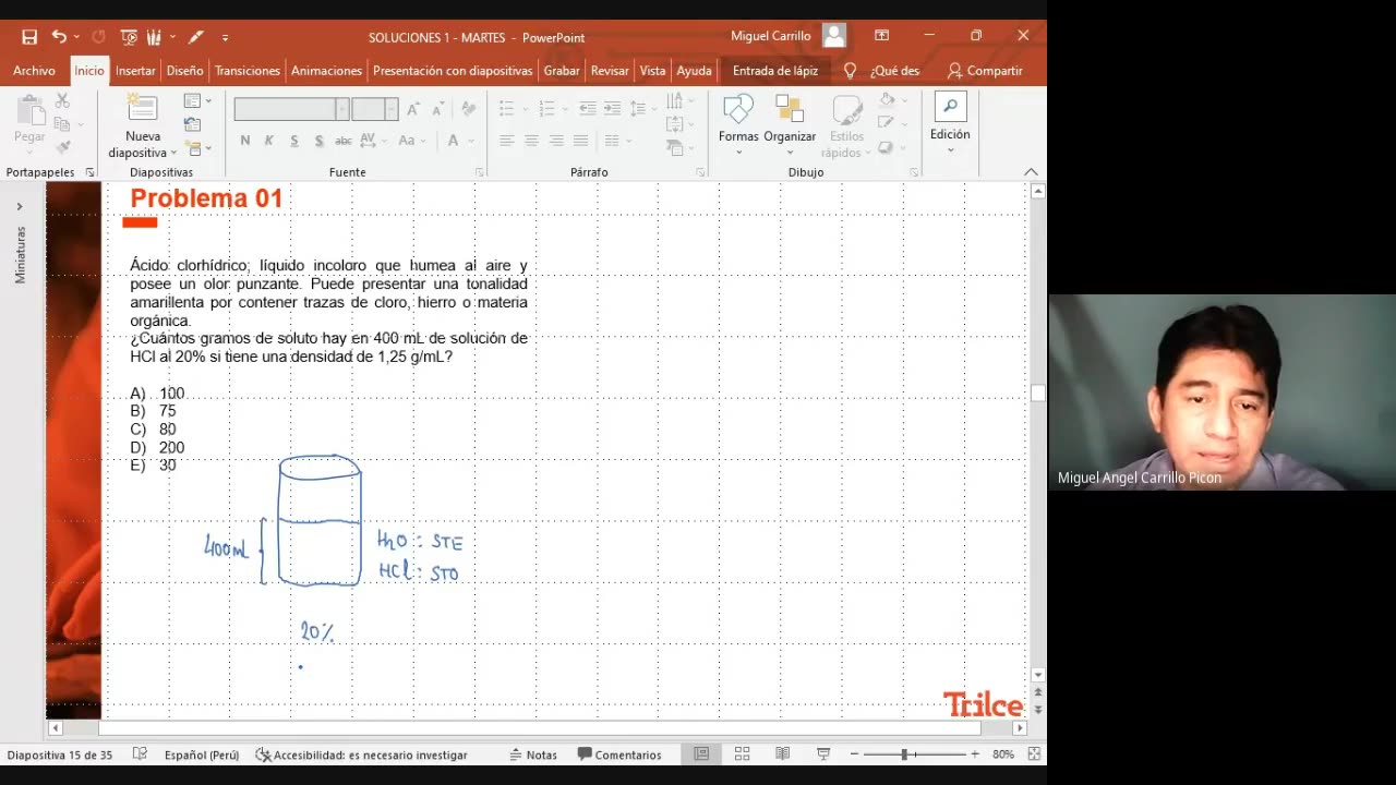 TRILCE ANUAL SM 2022 | SEMANA 23 | QUÍMICA