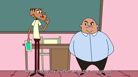 Suppandi Learning English _ Funny English Class _ Animated Story - Cartoon Stories - Funny Cartoons