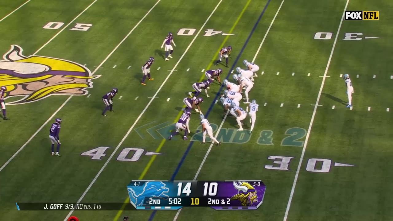 Latest Match Detroit Lions vs. Minnesota Vikings Game Highlights | 2024 Week 7