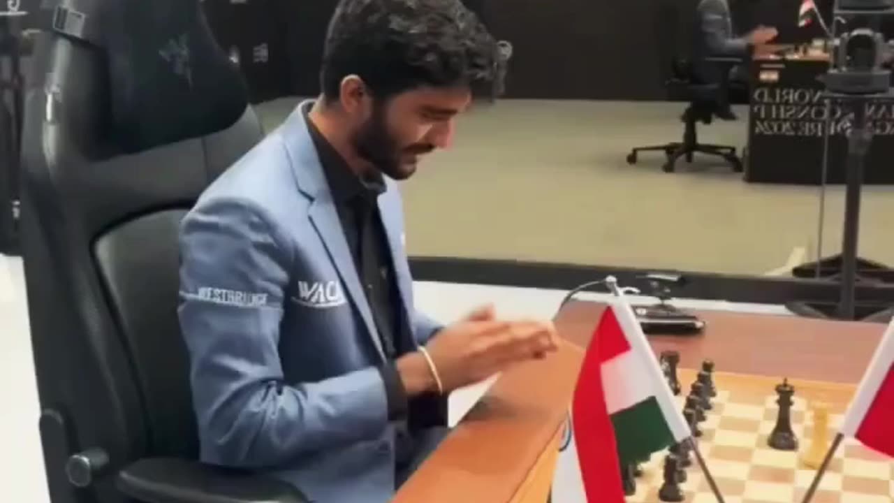 Proud moment of India(Gukesh Dommaraju) #india #chess #viral #trending