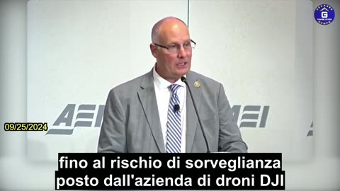 【IT】Discorso del Presidente Rep. John Moolenaar sulla “PISTOLA CARICA” del PCC puntata sull'America