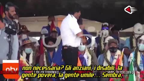 BOLIVIA – Ex Presidente Evo Morales: