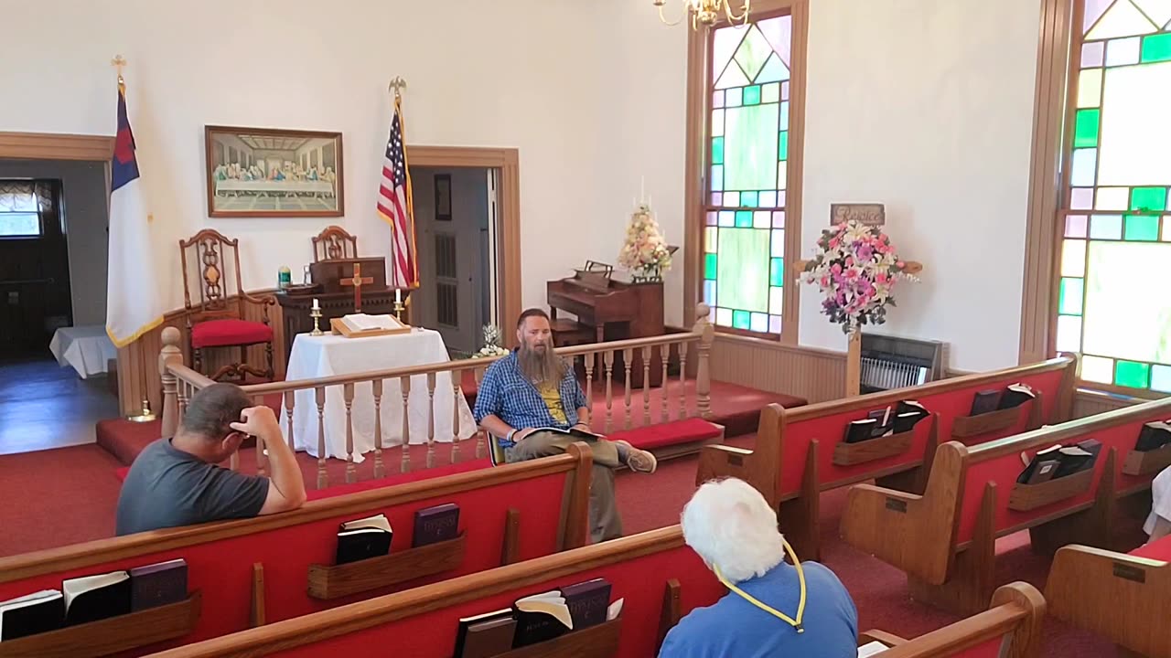 Vernon Chapel Sunday School (2nd Corinthians) led by Steven Dixon 6/9/2024