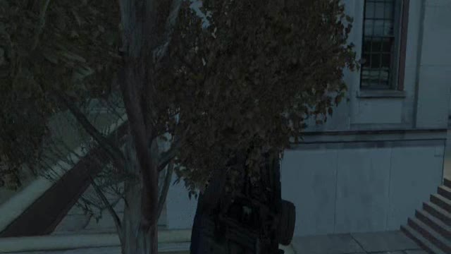 GTA IV - My car stuck in a tree