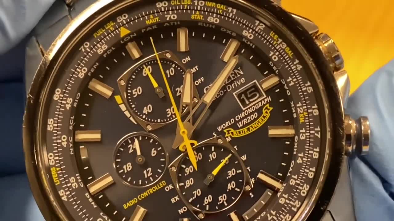 Citizen World Chronograph AT Eco-Drive At Its Best