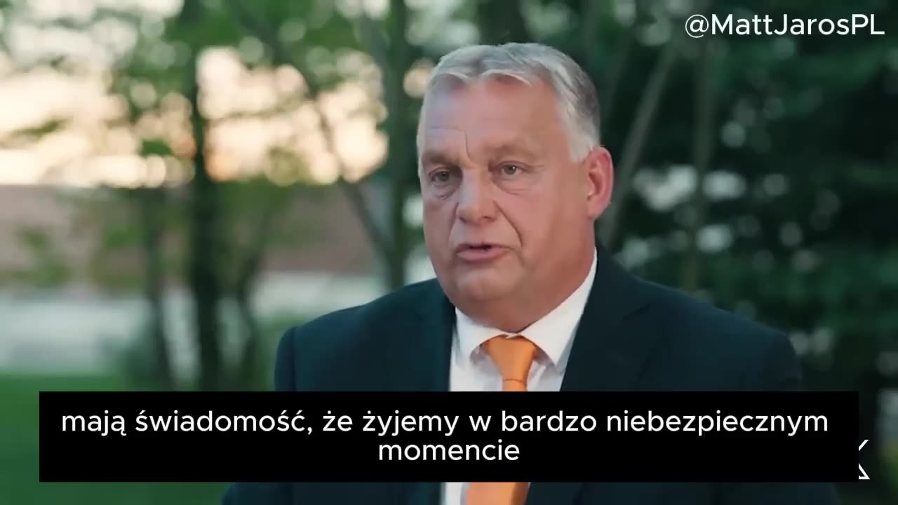 Niesamowity wywiad Tuckera Carlsona z Viktorem Orbanem