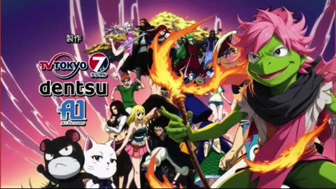 [Kermit the Frog sings/AI Cover] Fairy tail Opening 12 HERO - Tenohira (テノヒラ)