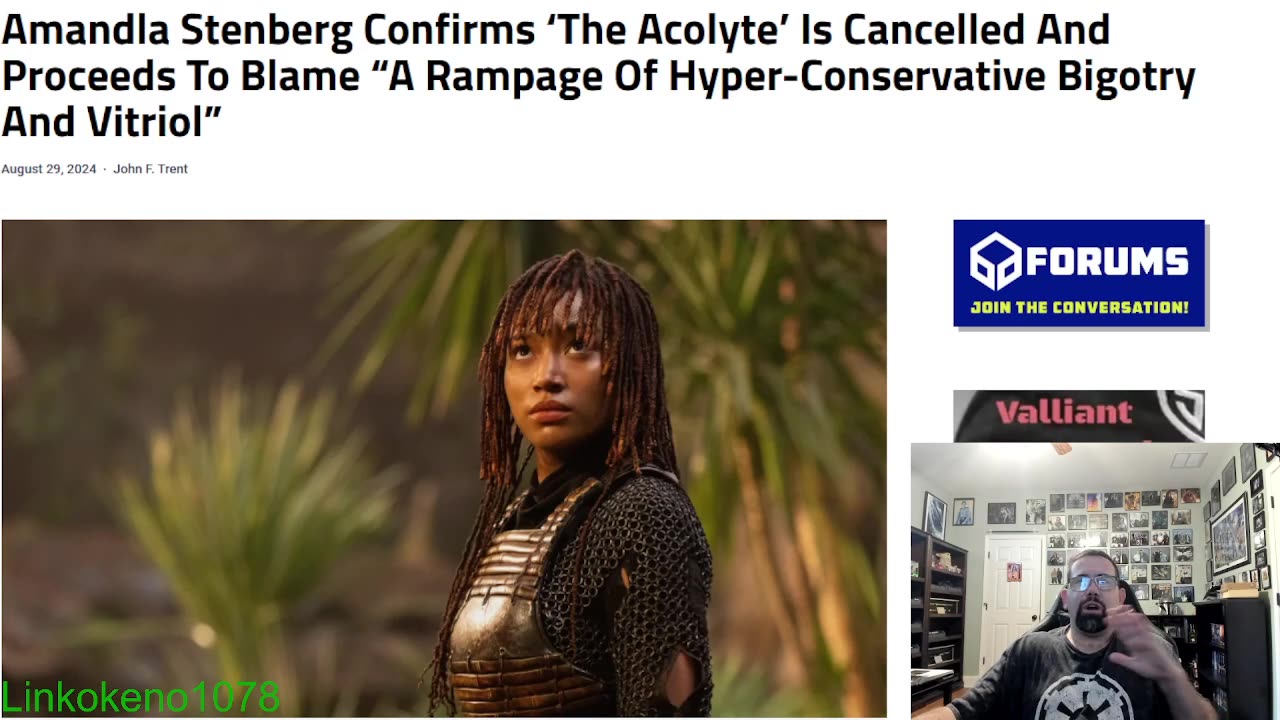 Amandla Stenberg blames fans for cancelation of the Acolyte