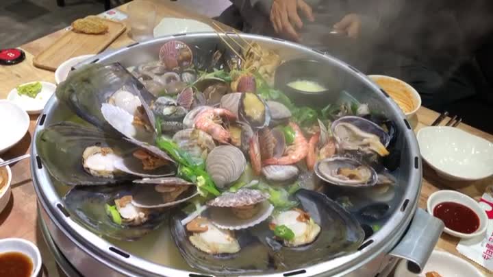 Steamed clam