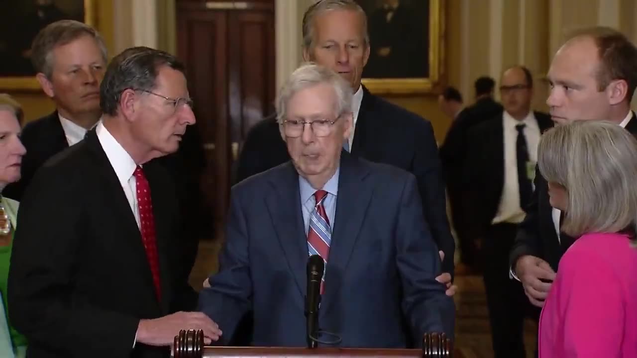 FLASHBACK: McConnell's mini-strokes on camera.