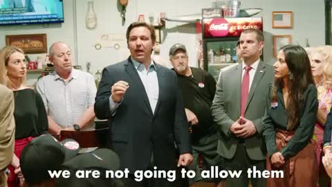 DeSantis about transgenderism