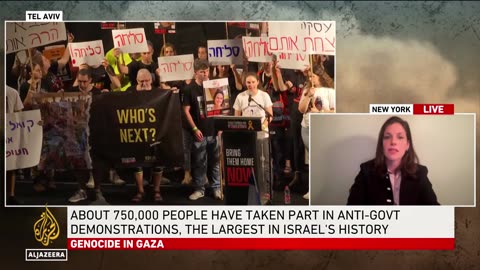 Israel protests: Organisers claim largest-ever rally in Tel Aviv as calls for captive deal grow