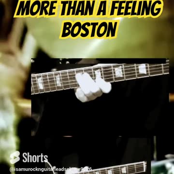 Boston More than a feeling