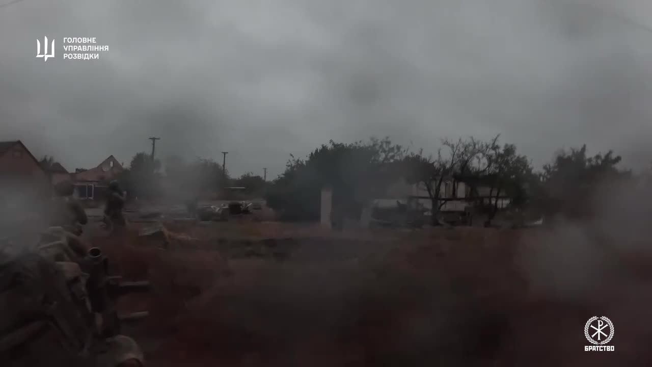 Ukrainian Marines Raiding Russian Outpost in Kursk