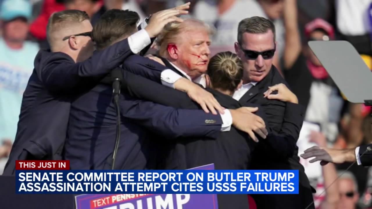 Bipartisan Senate report details Secret Service failures in Butler assassination attempt