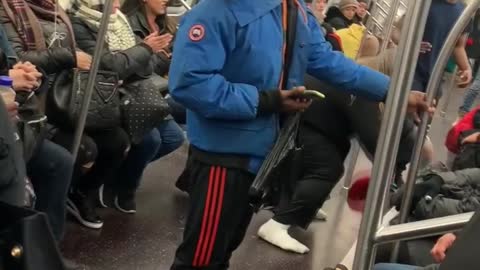 Dance Off in the Train