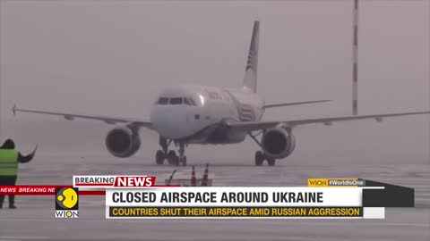 Countries shut their airspace amid Russian invasion of Ukraine _ World Latest En