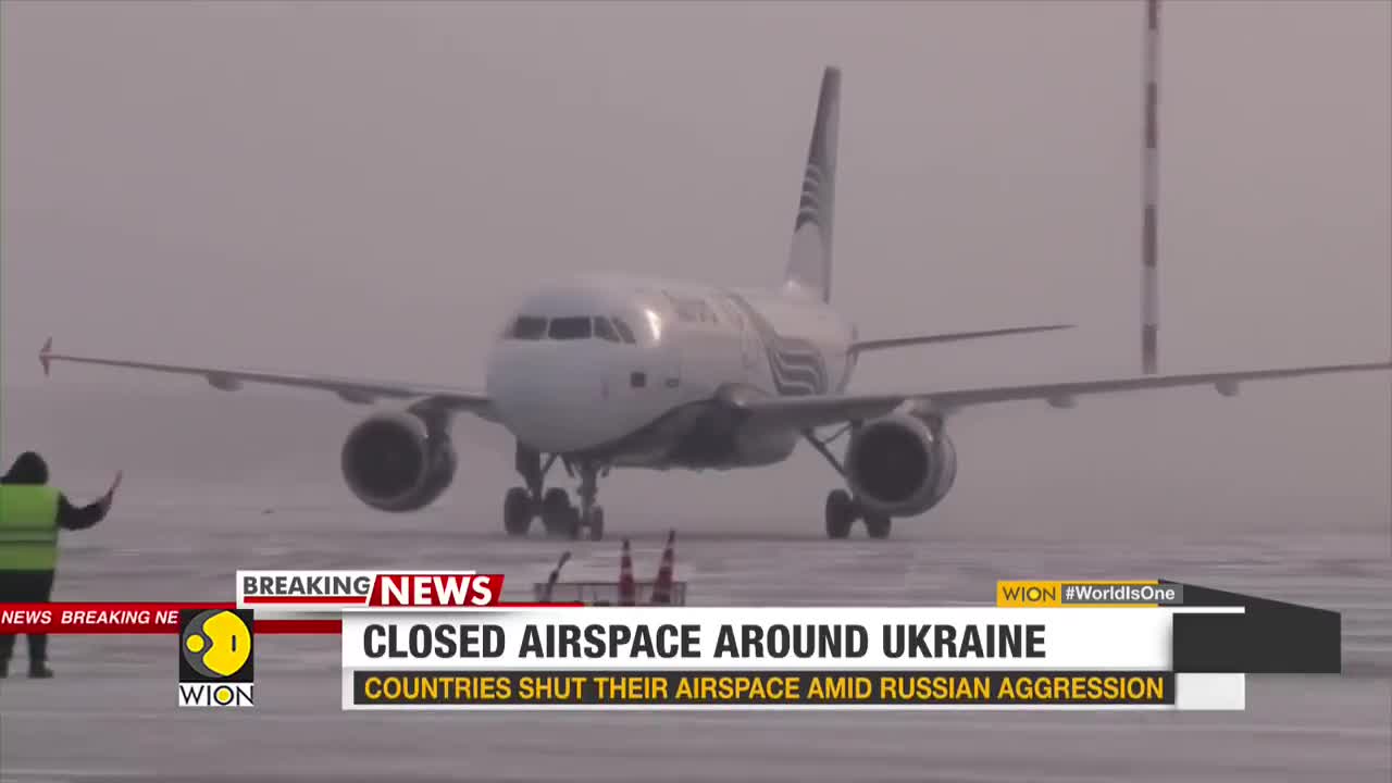 Countries shut their airspace amid Russian invasion of Ukraine _ World Latest En