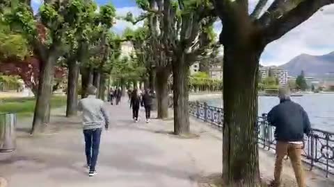 Lugano, Svizzera: 10 km. dall' Italia