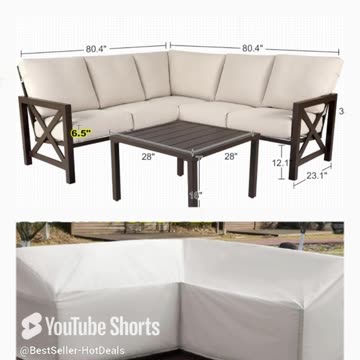 NATURAL EXPRESSIONS 6 Pieces Patio Furniture Sets