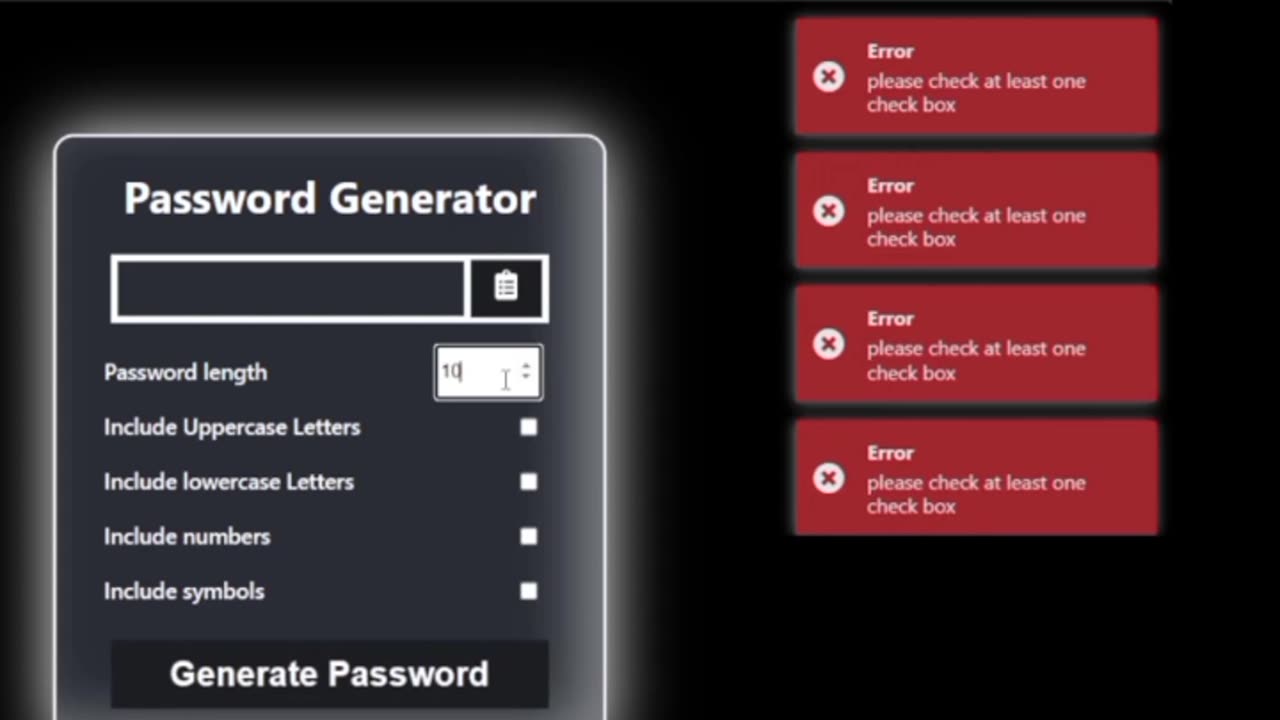 Random password generator