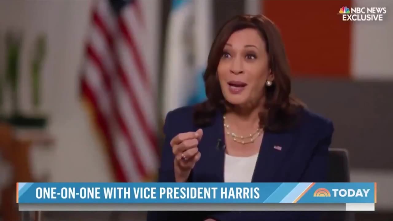 Kamala Harris unloaded