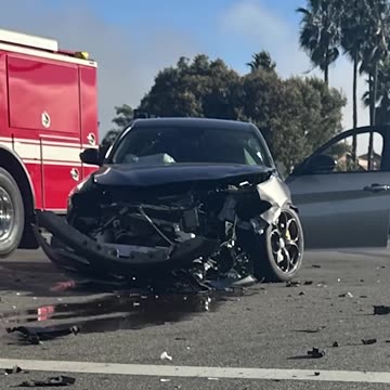 4 CAR CRASHES TOGETHER