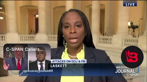 Nasty Plaskett gets called out on CSPAN 🤣